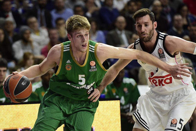 Cómoda victoria del Madrid ante Panathinaikos; el Unicaja sucumbe en Moscú