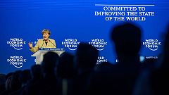 El programa de expansión cuantitativa del BCE acapara la atención de los debates en Davos