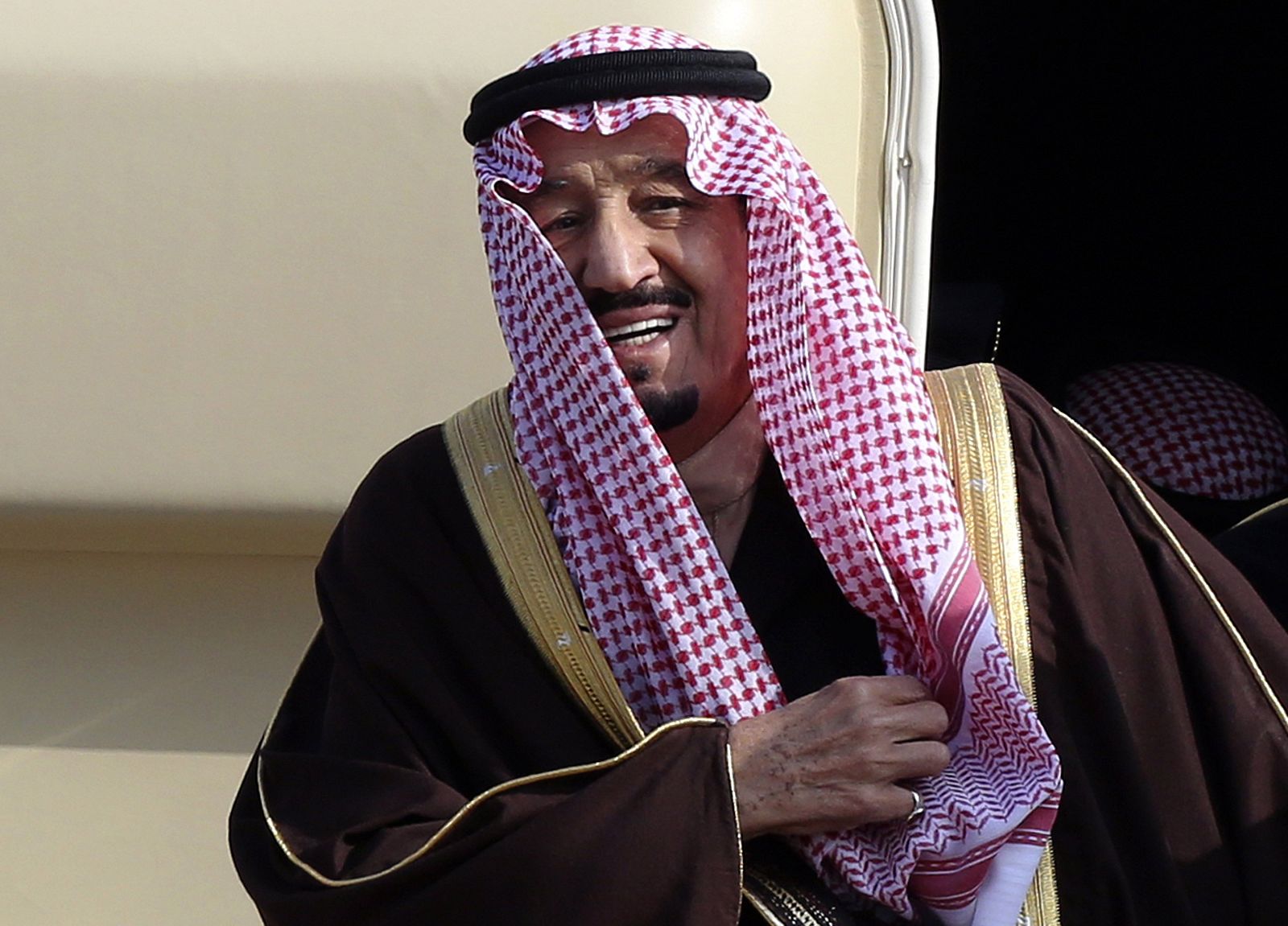 File photo of Saudi Arabia's Crown Prince Salman bin Abdul Aziz al-Saud arriving at Haneda airport in Tokyo
