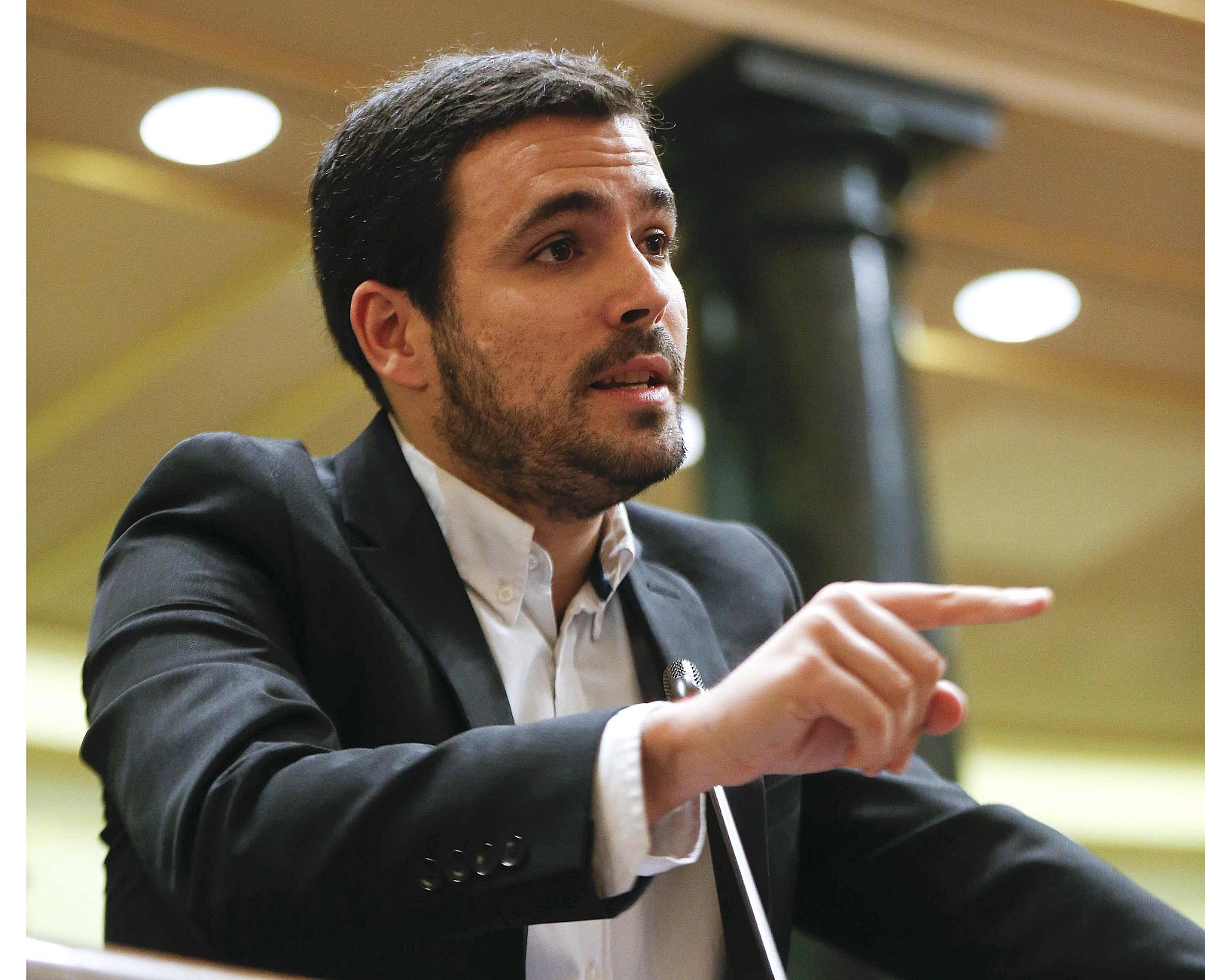 El diputado de la Izquierda Plural Alberto Garzón.