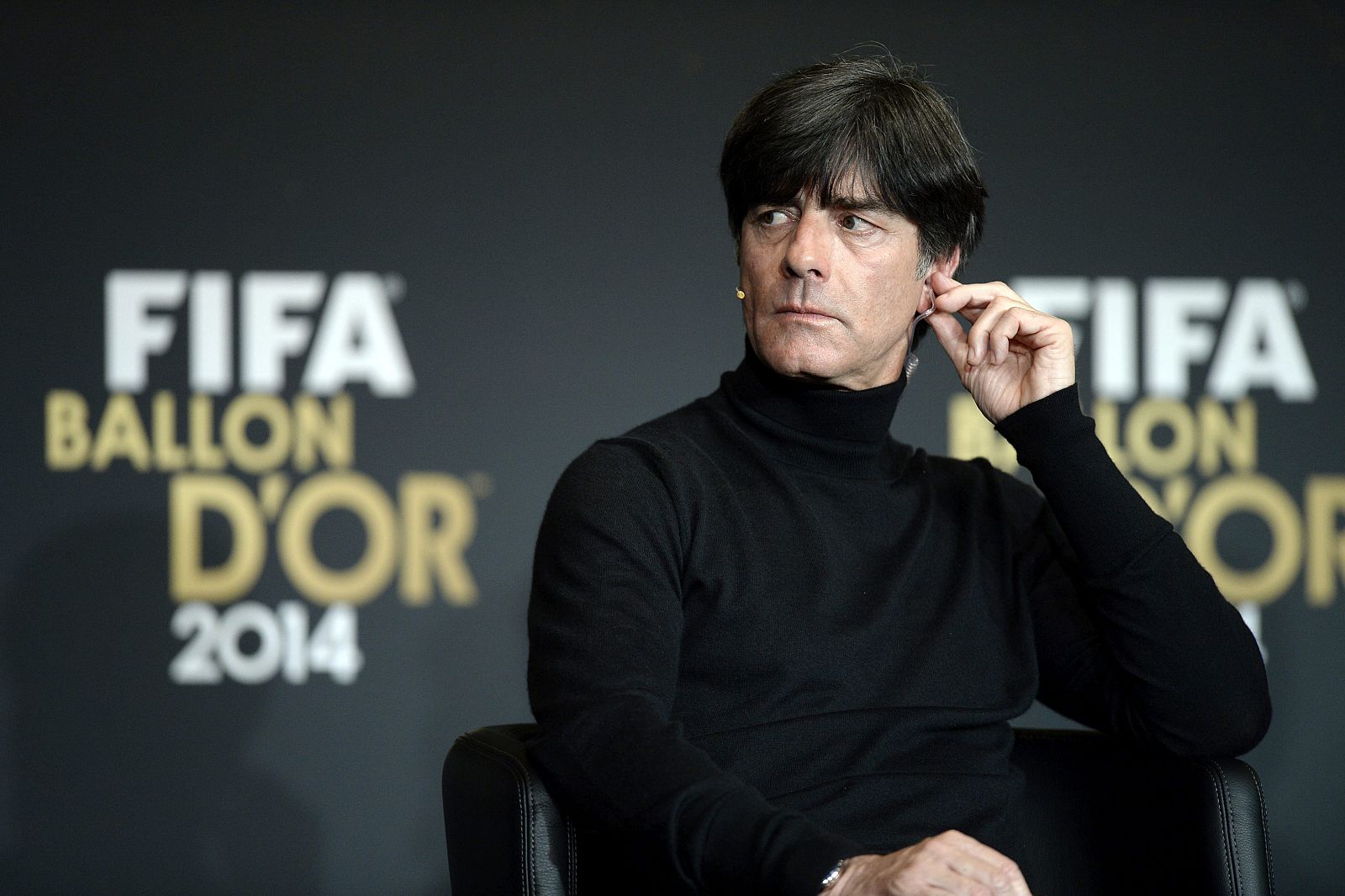 Imagen de archivo del seleccionador alemán Joachim Löw durante la última gala del Balón de Oro.