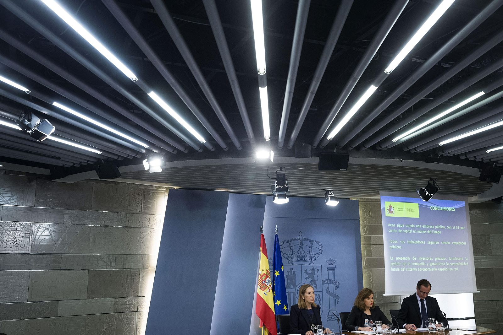 Rueda de prensa posterior a la reunión del Consejo de Ministros.