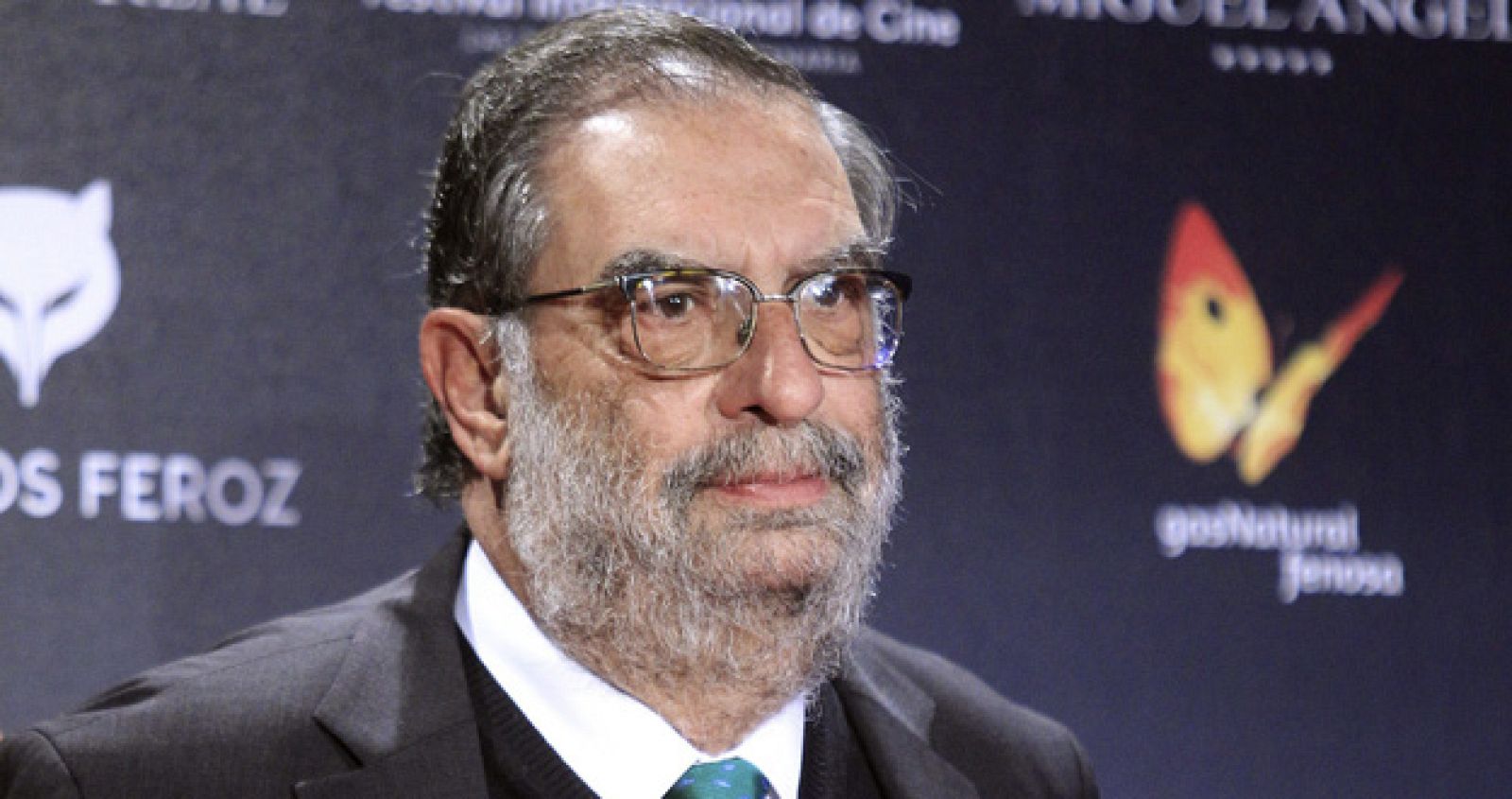 Enrique González Macho, presidente de la Academia de Cine Española, en los últimos premios Feroz.