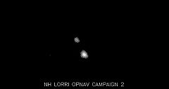Plutón, más que un punto de luz para la nave New Horizons