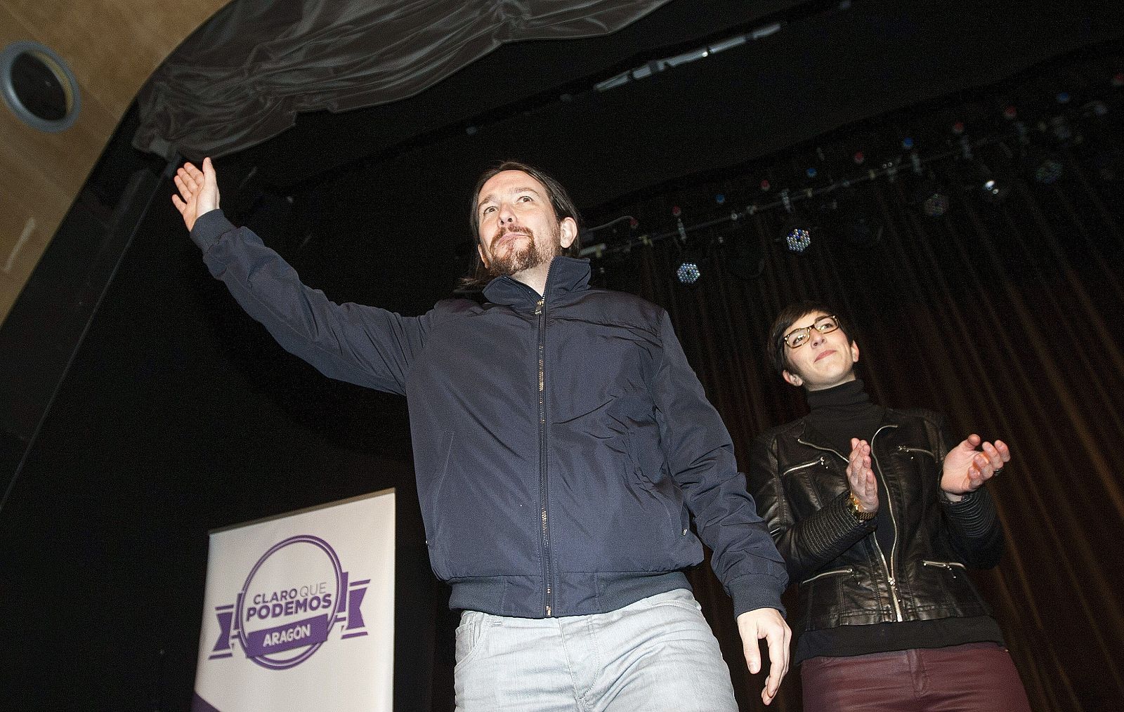 PABLO IGLESIAS VIOLETA BARBA ZARAGOZA