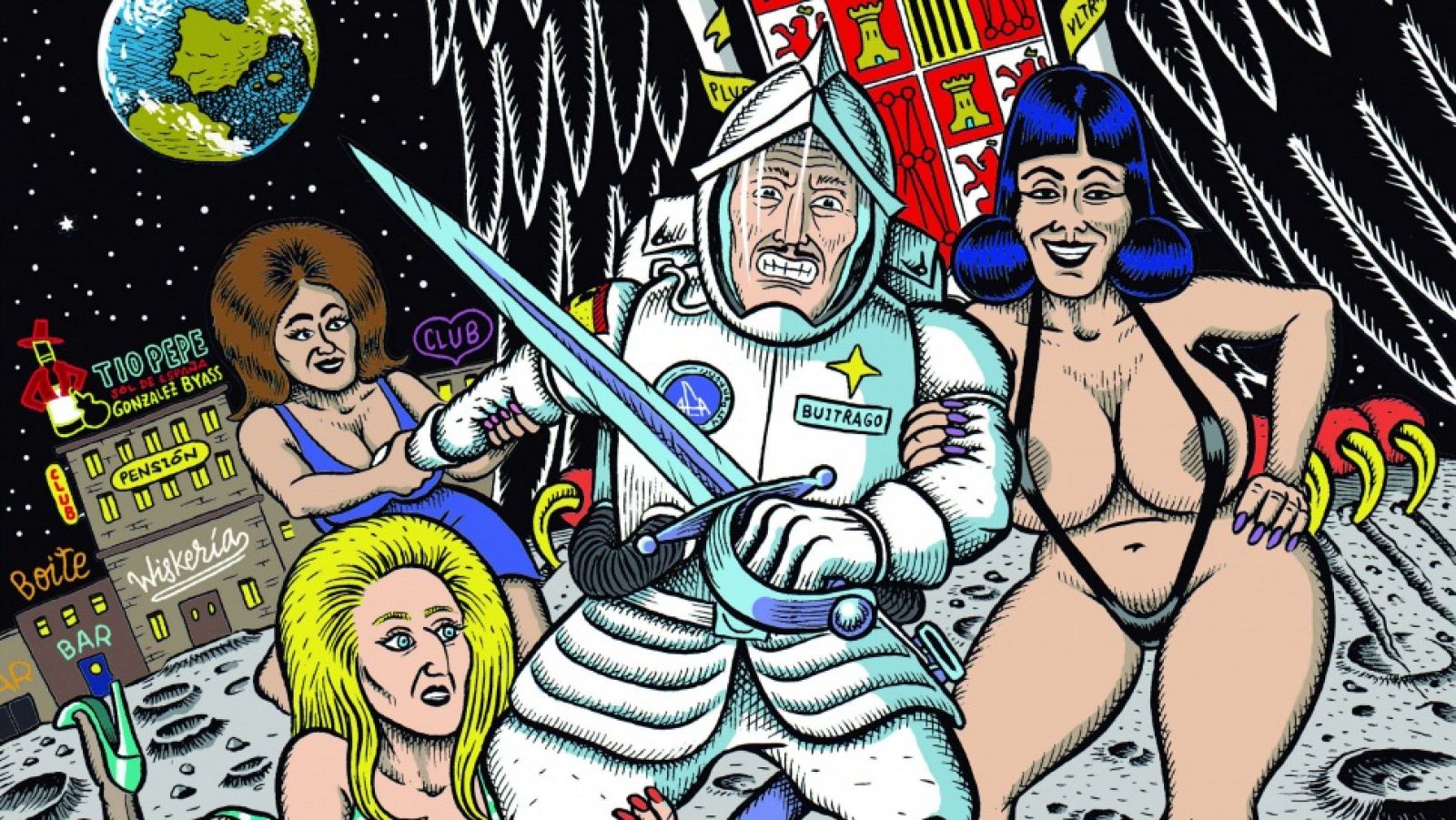 Fragmento de la portada de 'Nosotros llegamos primero'