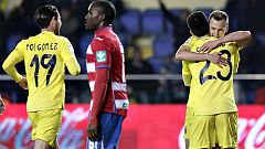 El Villarreal se impone al Granada, aún con la mente puesta en la Copa
