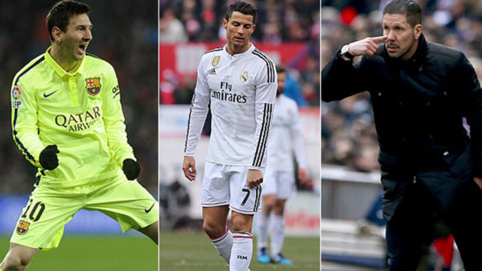 MESSI - CRISTIANO - SIMEONE