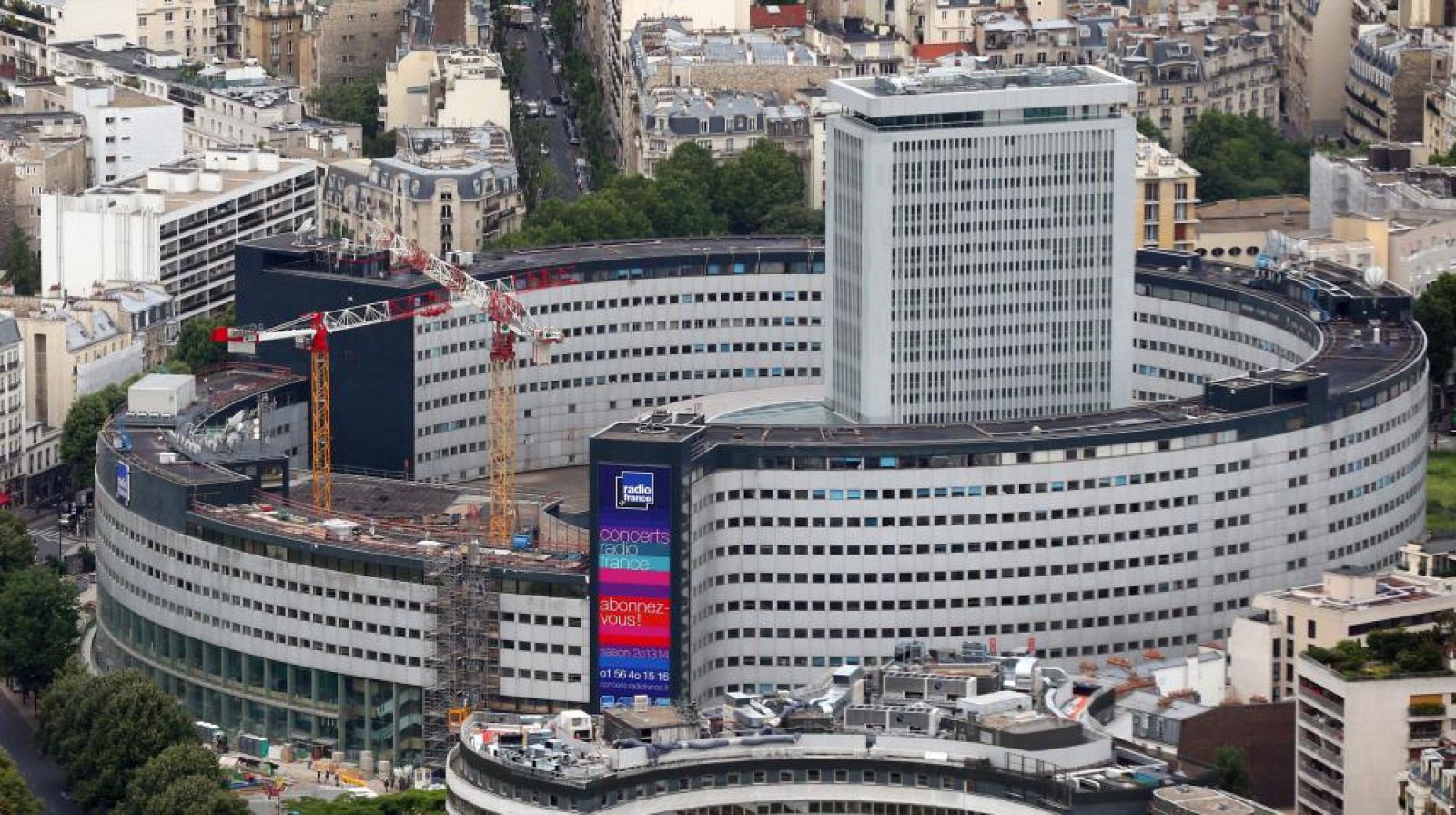 La Casa de la Radio, sede de Radio France en París
