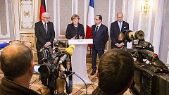 La cumbre de Minsk termina con un acuerdo de alto el fuego en Ucrania a partir del 15 de febrero