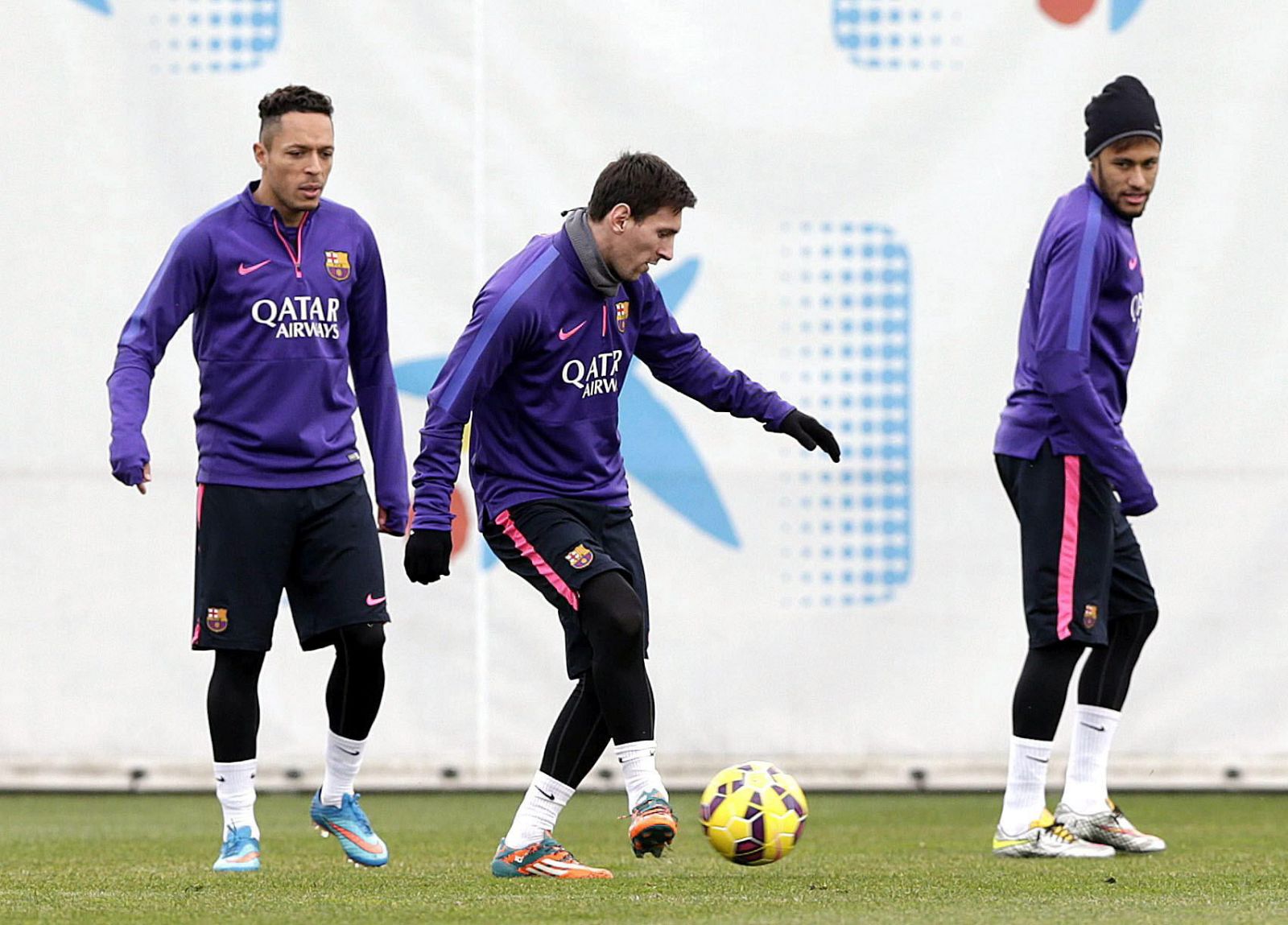 ENTRENAMIENTO DEL FC BARCELONA