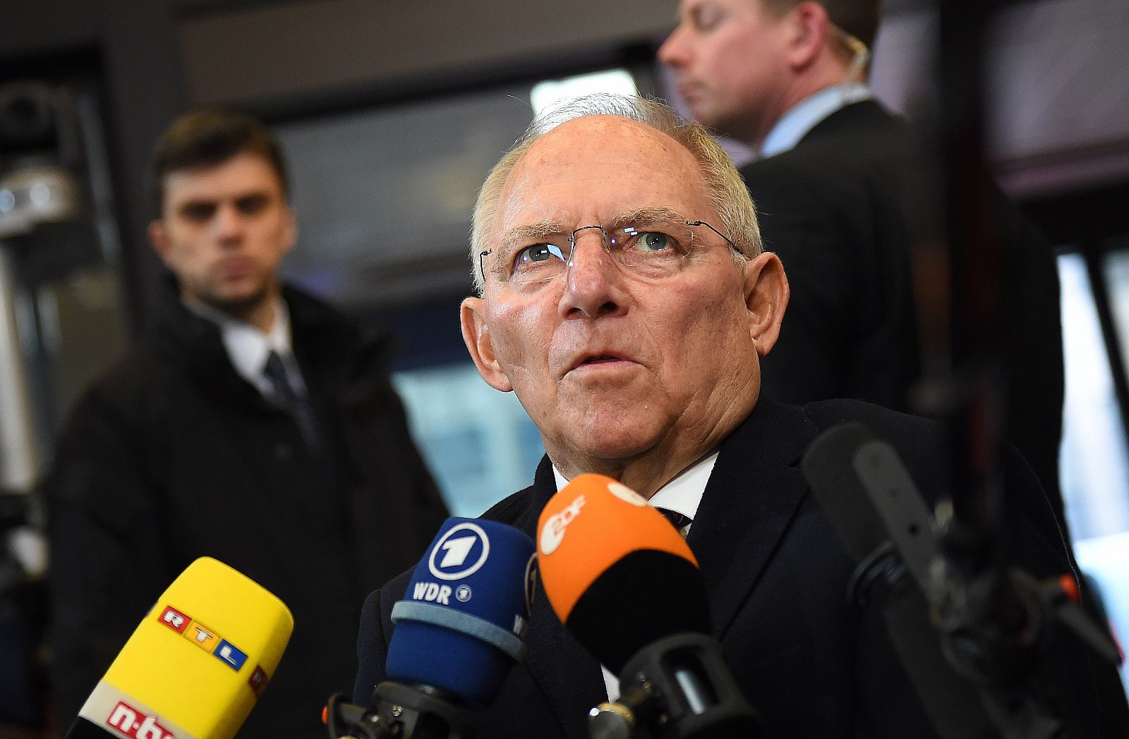 El ministro alemán de Finanzas, Wolfgang Schäuble