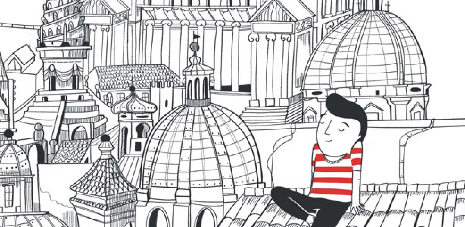 Fragmento de una ilustración de 'Cosas que nunca olvidarás de tu Erasmus