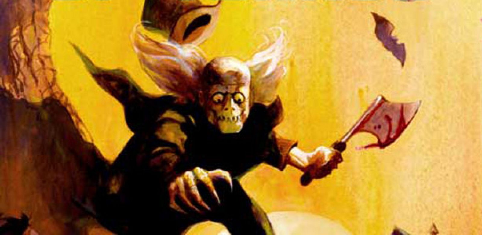 Fragmento de una portada de 'Tomb of terror'  