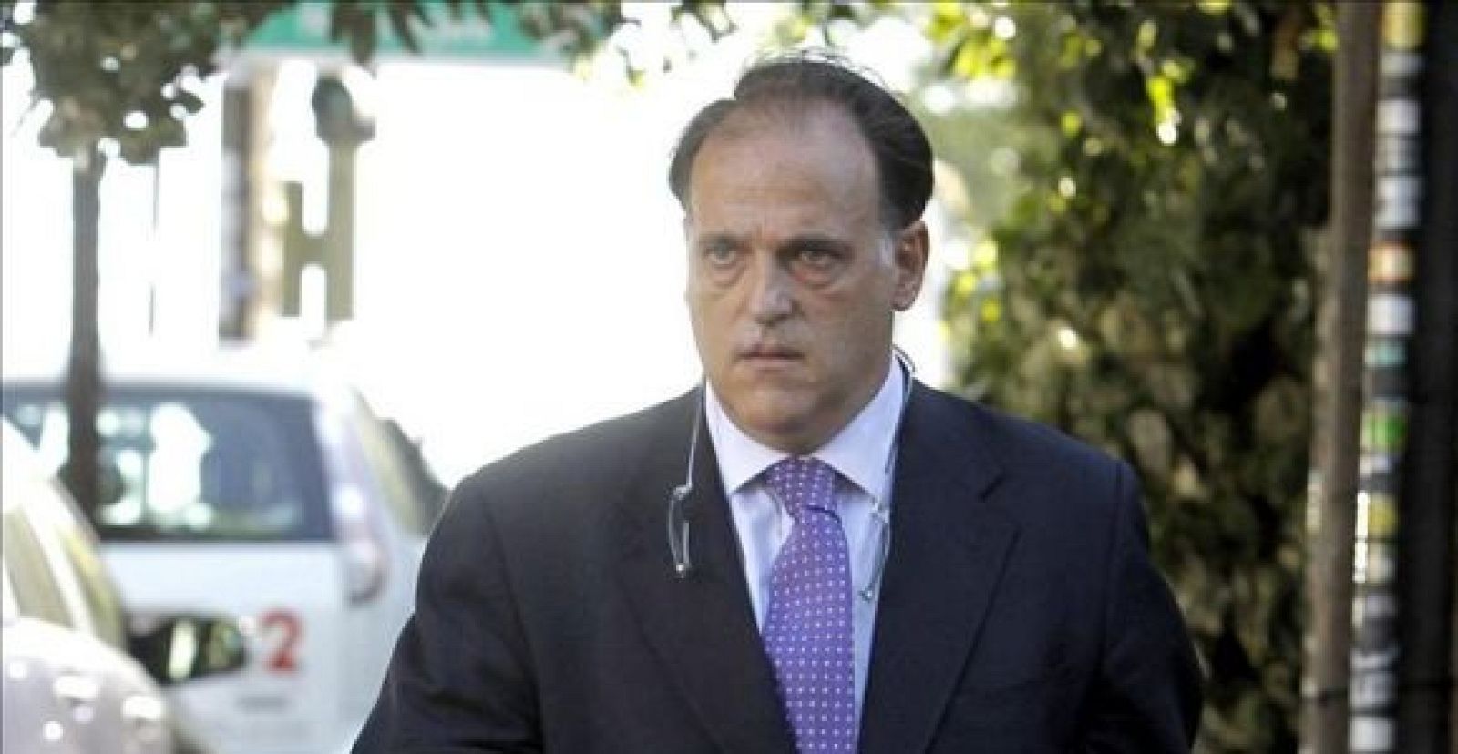 Javier Tebas, presidente de la LFP