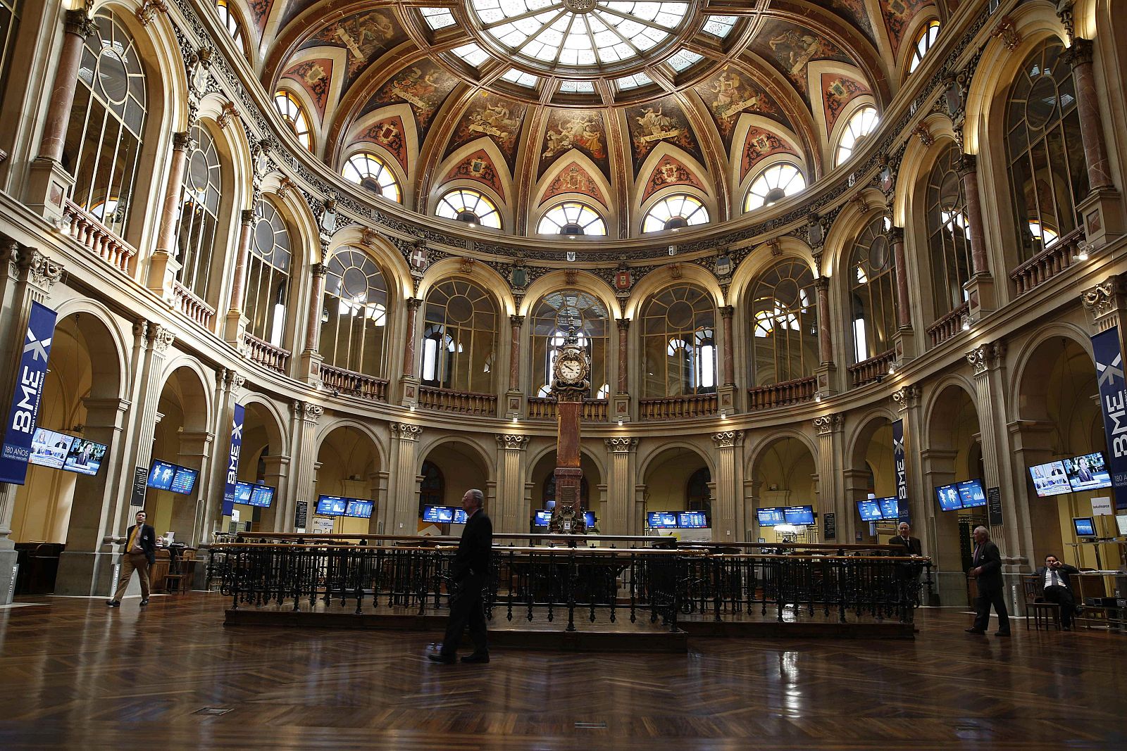 Vista general de la Bolsa de Madrid
