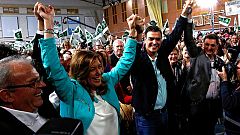 Pedro Sánchez, a Susana Díaz: "Forjemos tú y yo una nueva alianza con el resto de España"