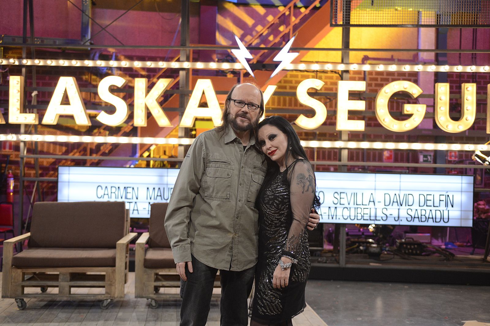 Alaska y Santiago Segura presentan 'Alaska y Segura' en La 1 de TVE