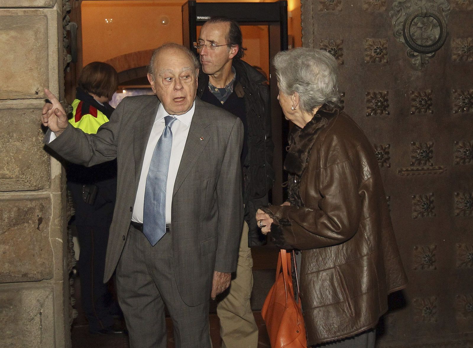 El expresidente catalán Jordi Pujol y su esposa, Marta Ferrusola.