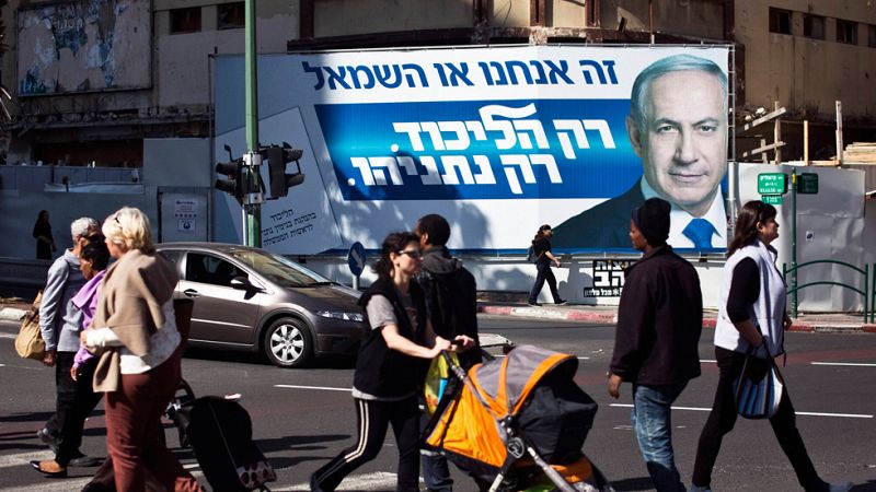 Netanyahu garantiza que si es reelegido no habrá un estado palestino
