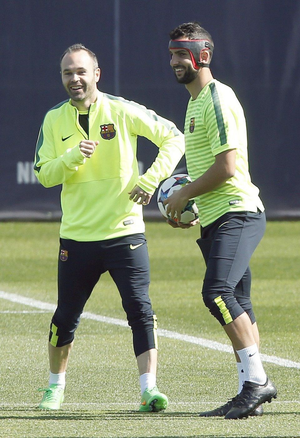 ENTRENAMIENTO DEL FC BARCELONA