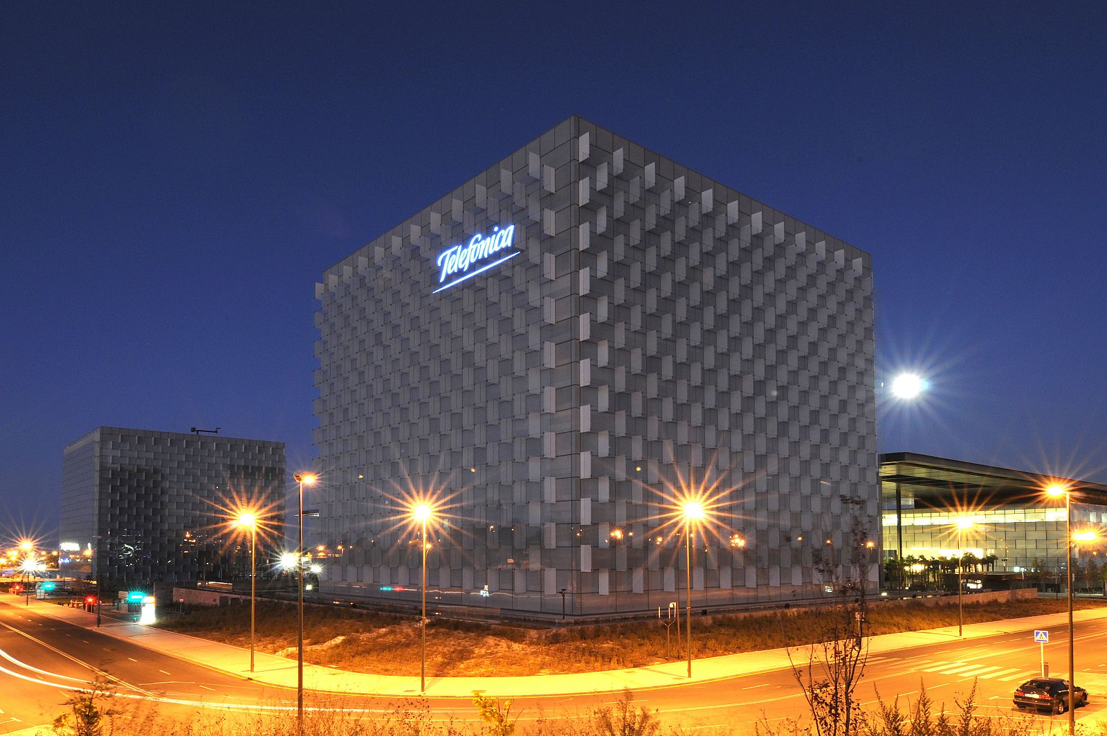 Distrito Telefónica, campus empresarial de Telefónica en Madrid