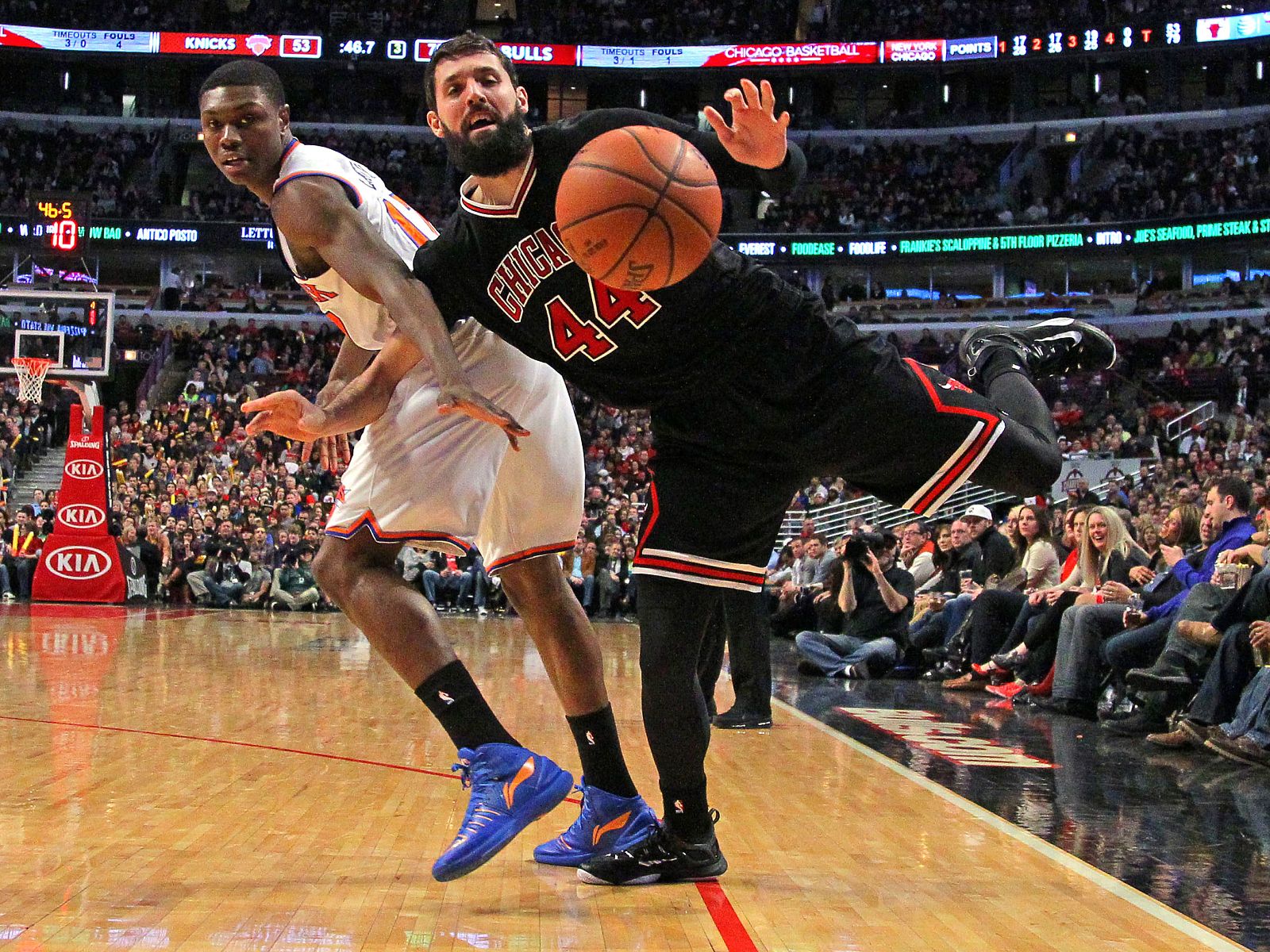 NBA: New York Knicks at Chicago Bulls