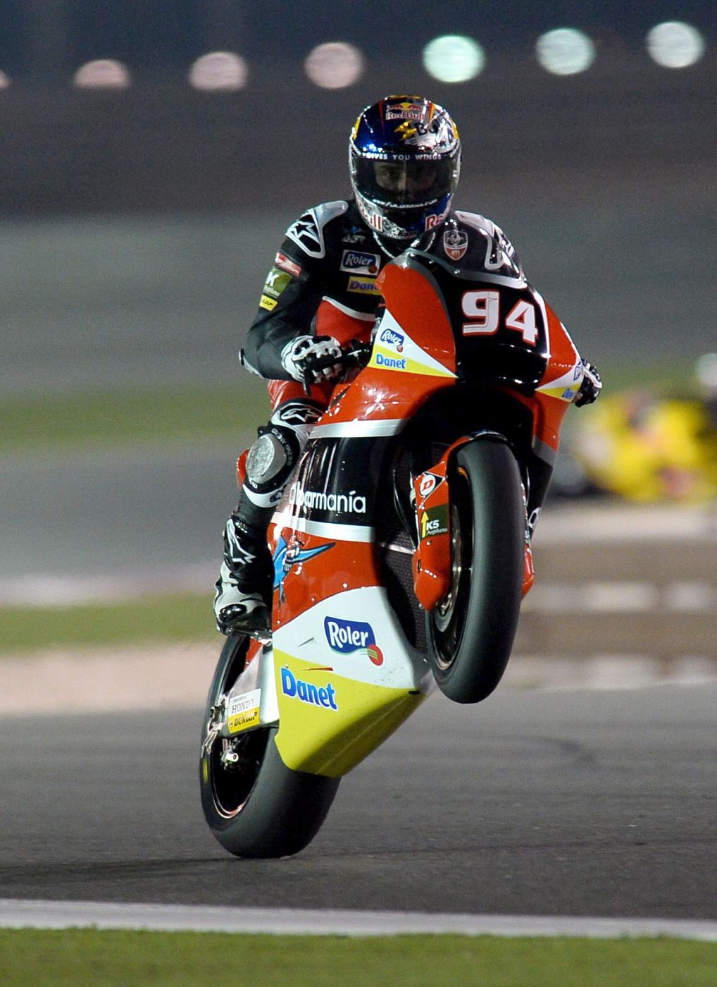 El piloto alemán Jonas Folger, primer líder de Moto2.