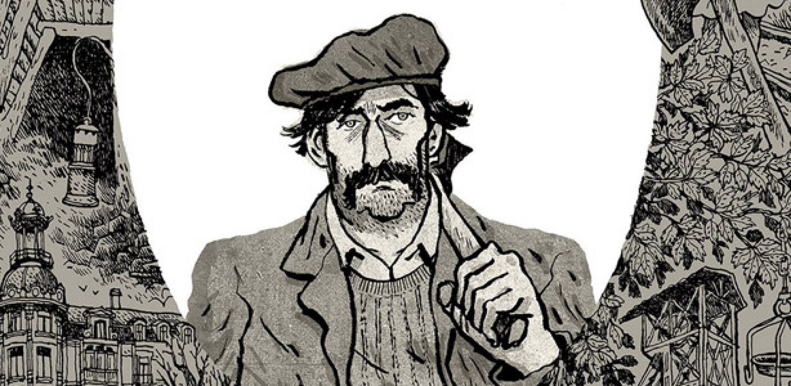 Fragmento de la portada de 'La Balada del Norte'