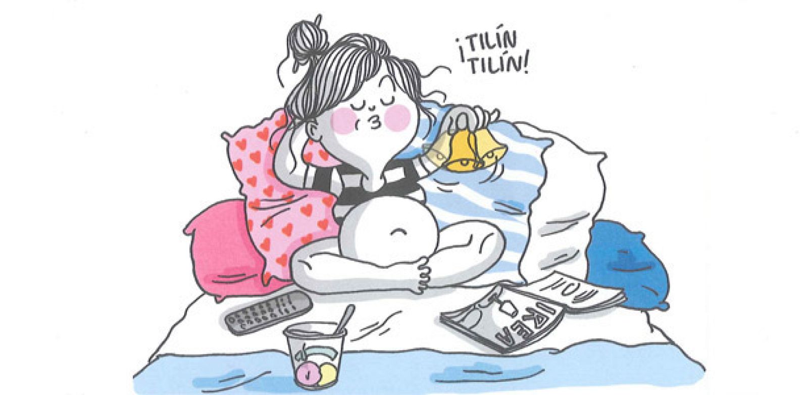 Viñeta de 'La Volátil: mamma mia!', de Agustina Guerrero