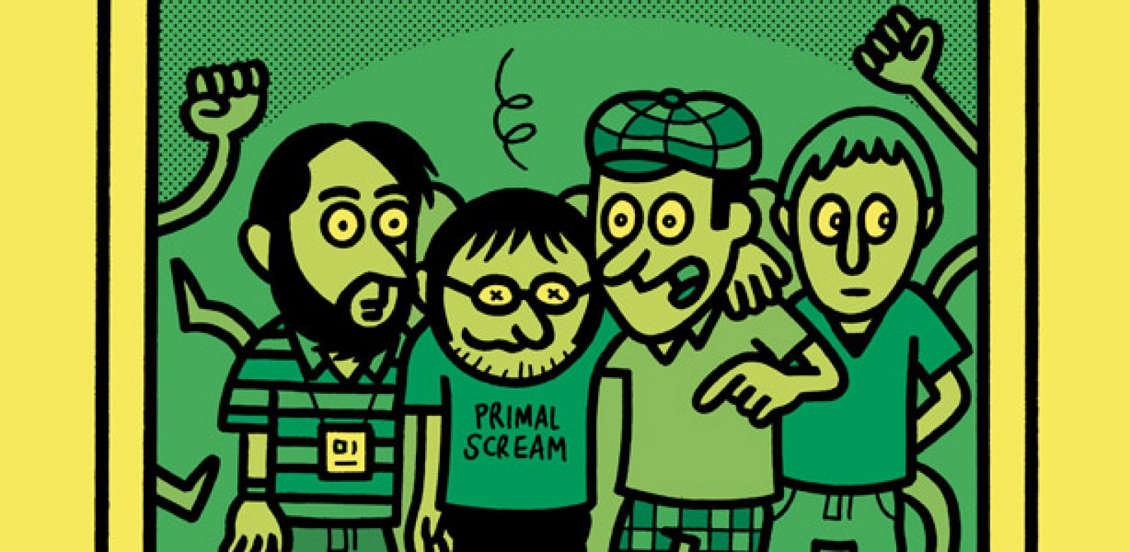 Ilustración de Manuel Bartual para  el 'Manual del perfecto festivalero'