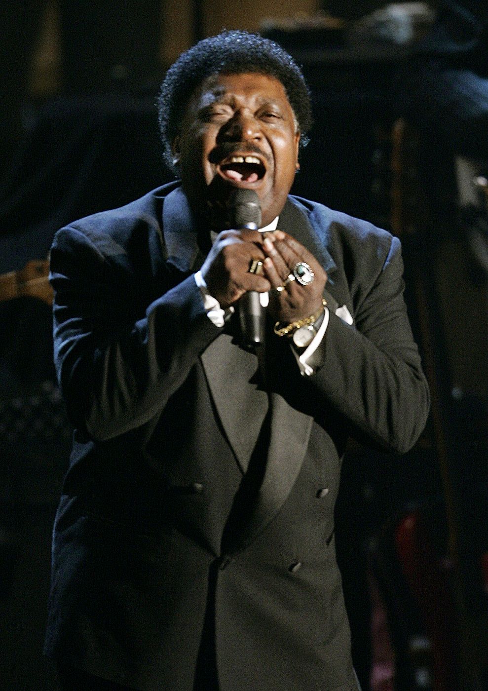 Imagen de archivo de 2005 de Percy Sledge en el 'Annual Rock and Roll Hall of Fame Induction Ceremony' de Nueva York.