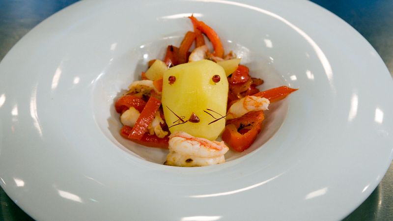 Receta de Le�n come gamba de Alberto de MasterChef 3