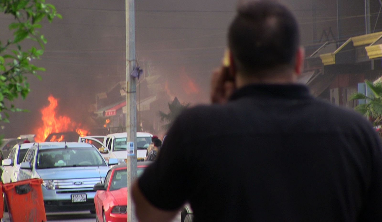 Atentado junto al consulado estadounidense en Erbil, Kurdistán iraquí