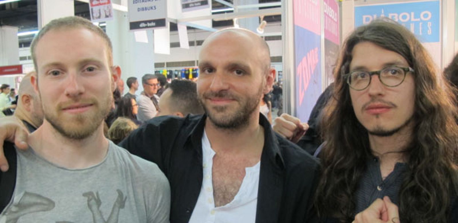 Sanlaville, Balak y Vivès en el Salón del Cómic de Barcelona