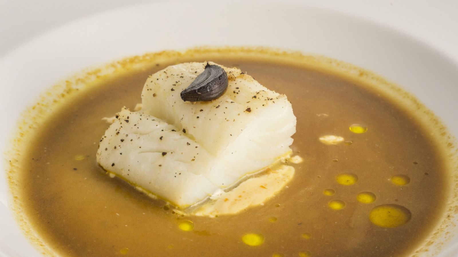 Bacalao con ajonegro