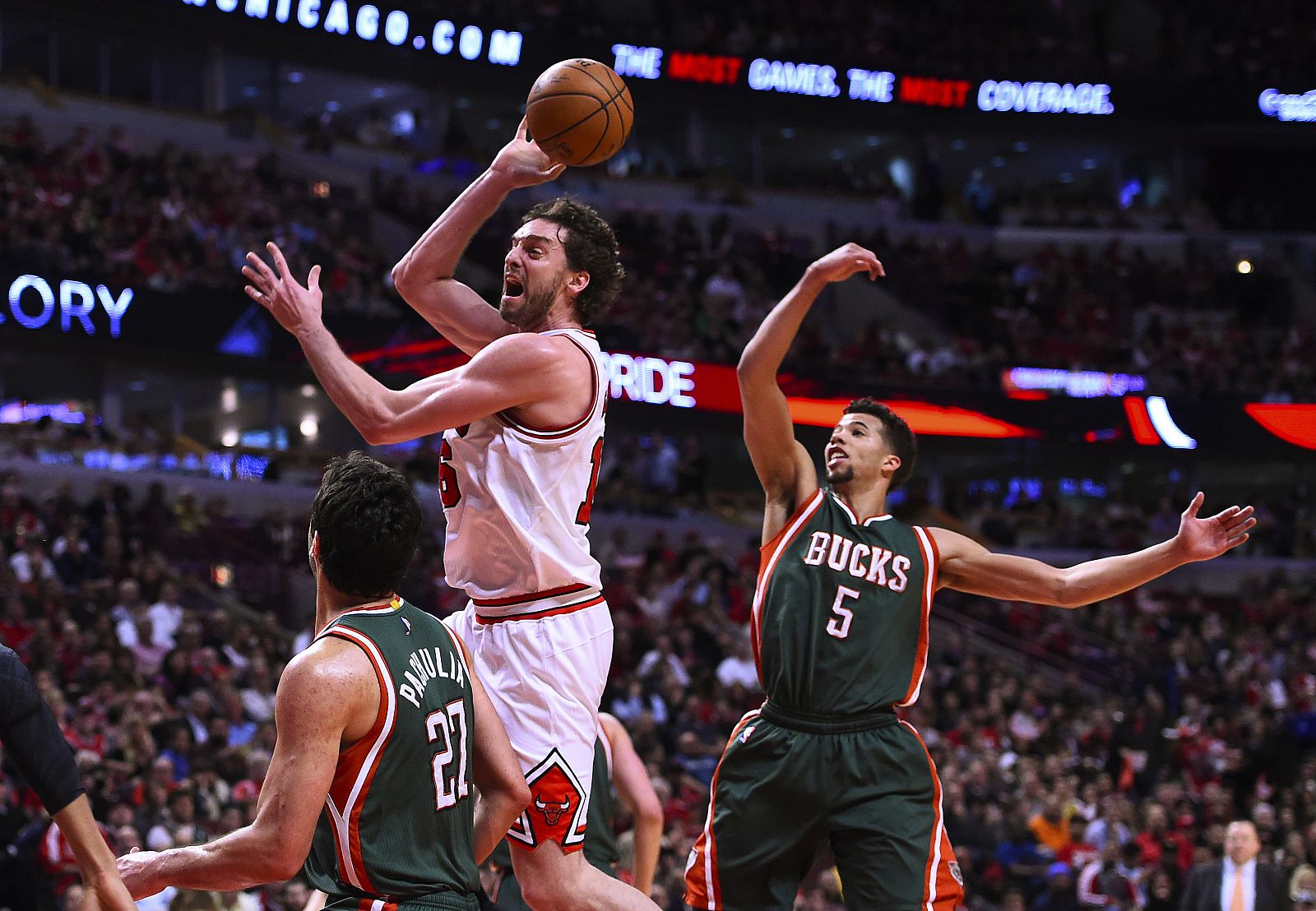 NBA: Playoffs-Milwaukee Bucks at Chicago Bulls