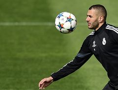 Benzema, baja para el derbi