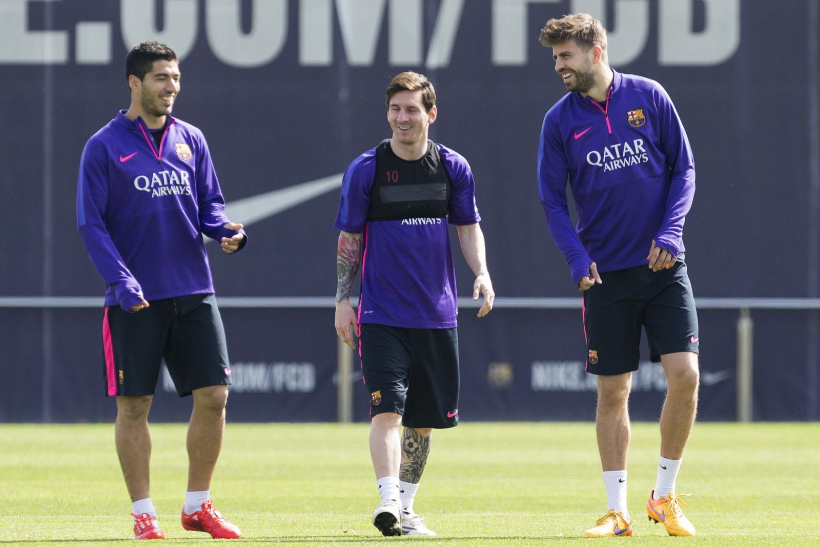 ENTRENAMIENTO DEL FC BARCELONA