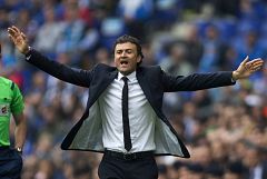 Luis Enrique: "Hemos hecho la mejor primera parte sin ninguna duda"