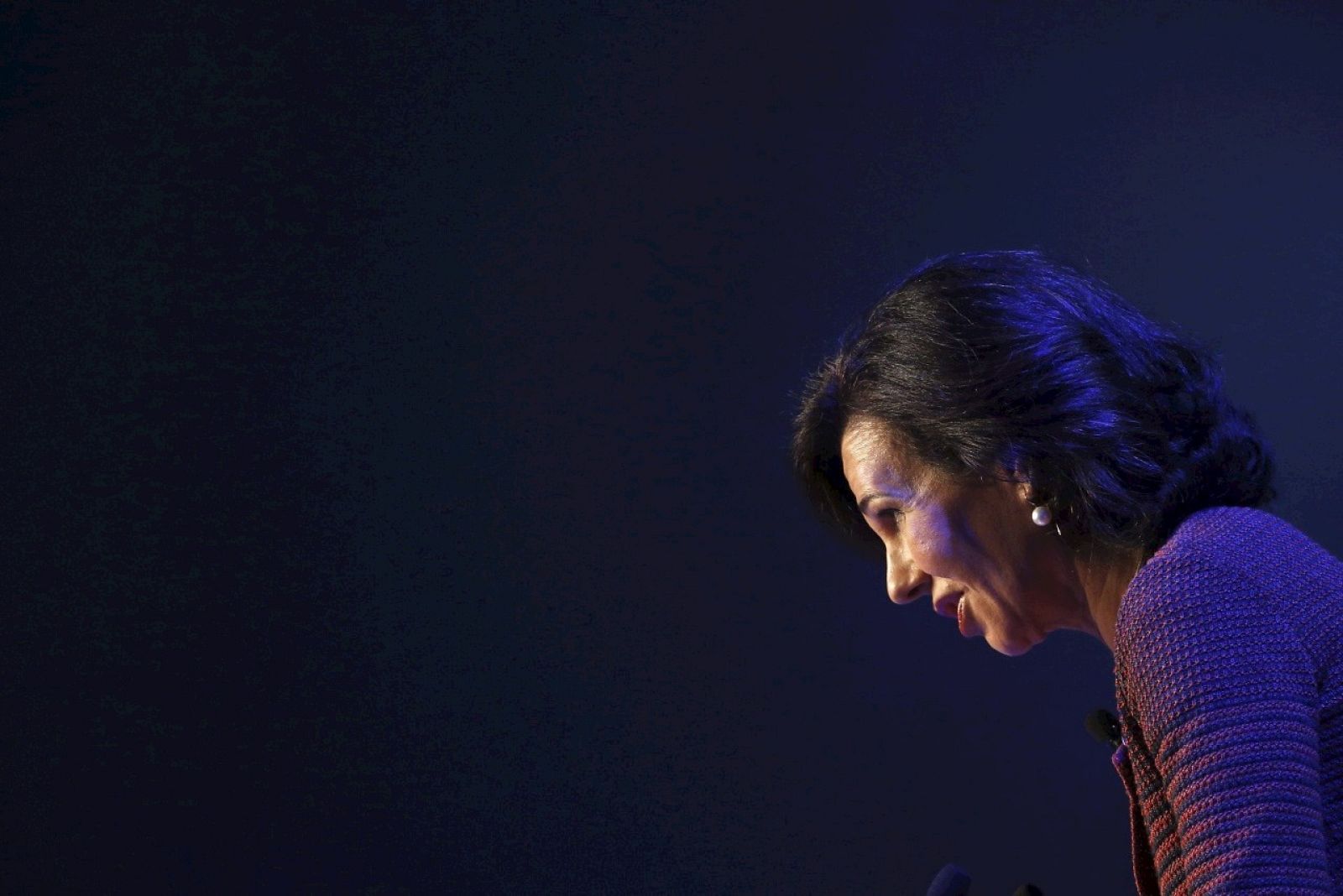 La presidenta del Banco Santander, Ana Botín