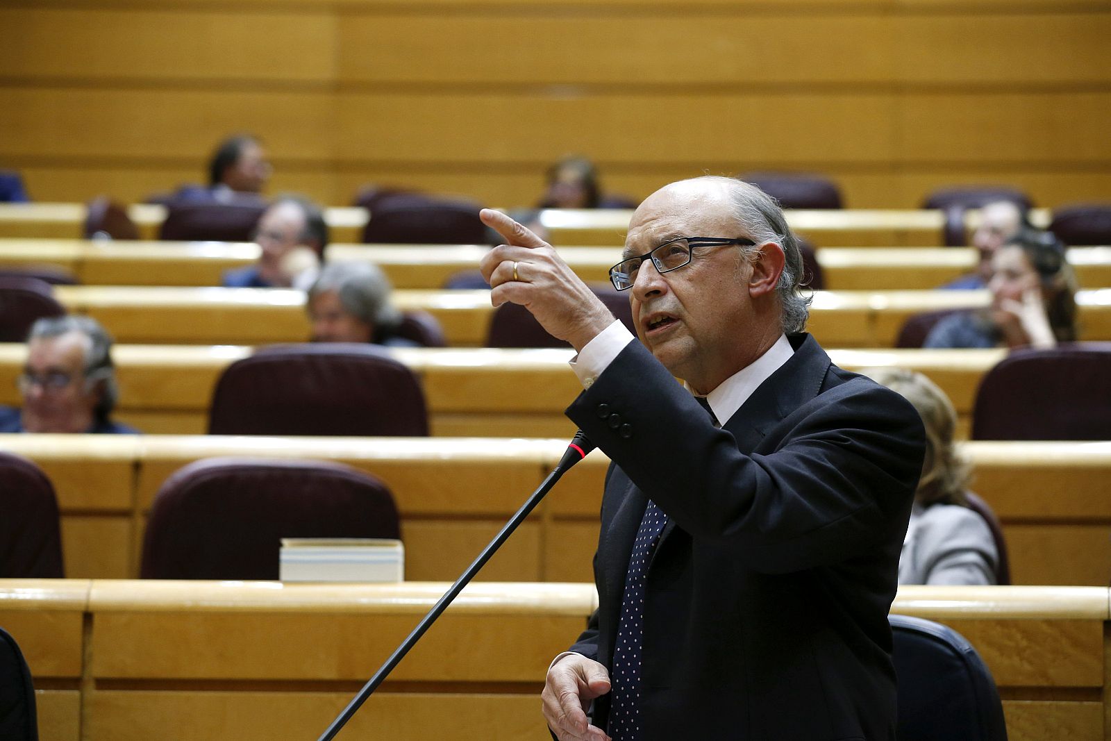 El ministro Hacienda y Administraciones Públicas, Cristóbal Montoro