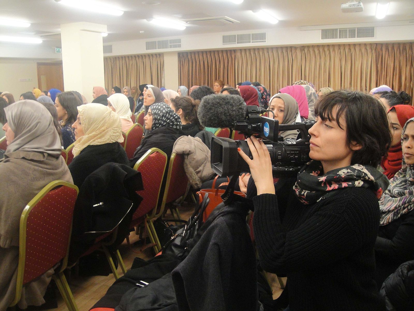 'En Portada'. Hijos del desarraigo. Rodaje