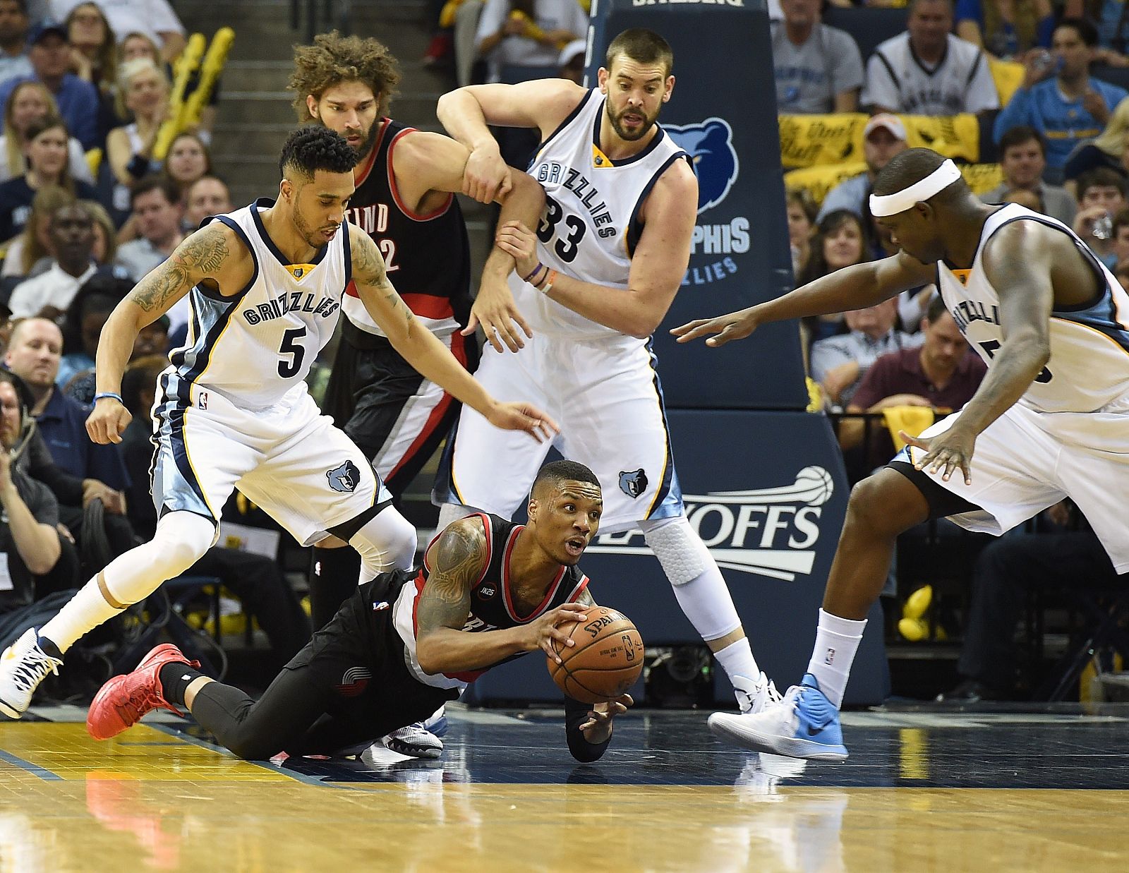 Portland Trail Blazers v Memphis Grizzlies - Game Five