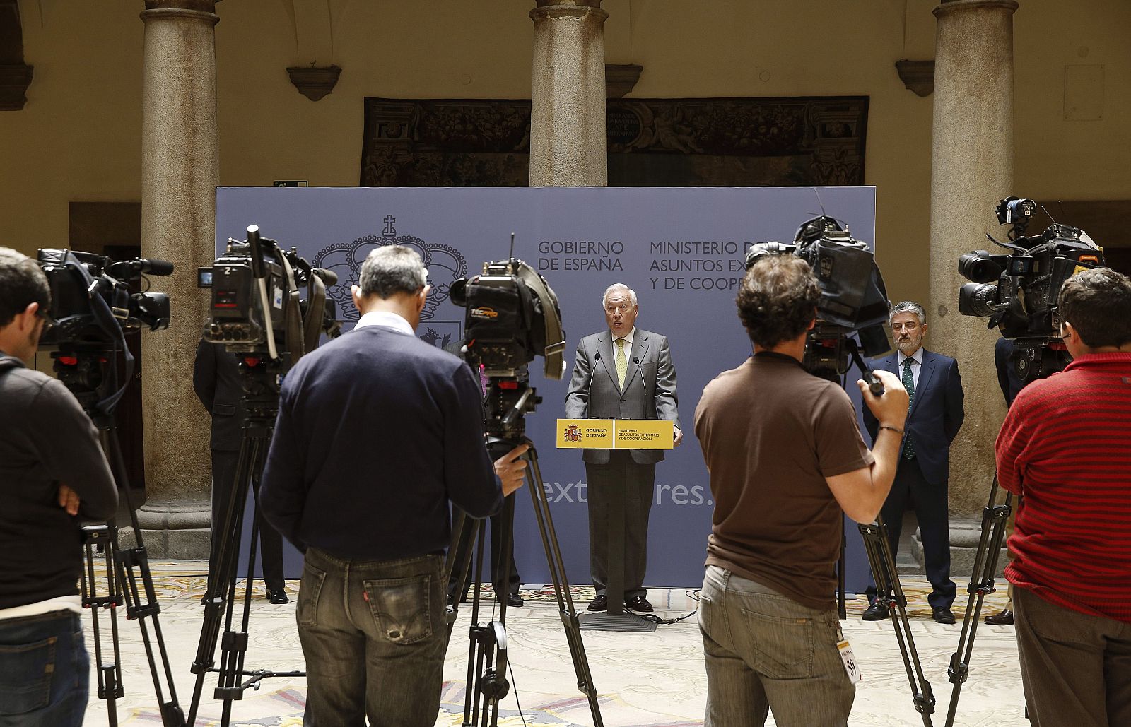 El ministro de Exteriores, José Manuel García-Margallo