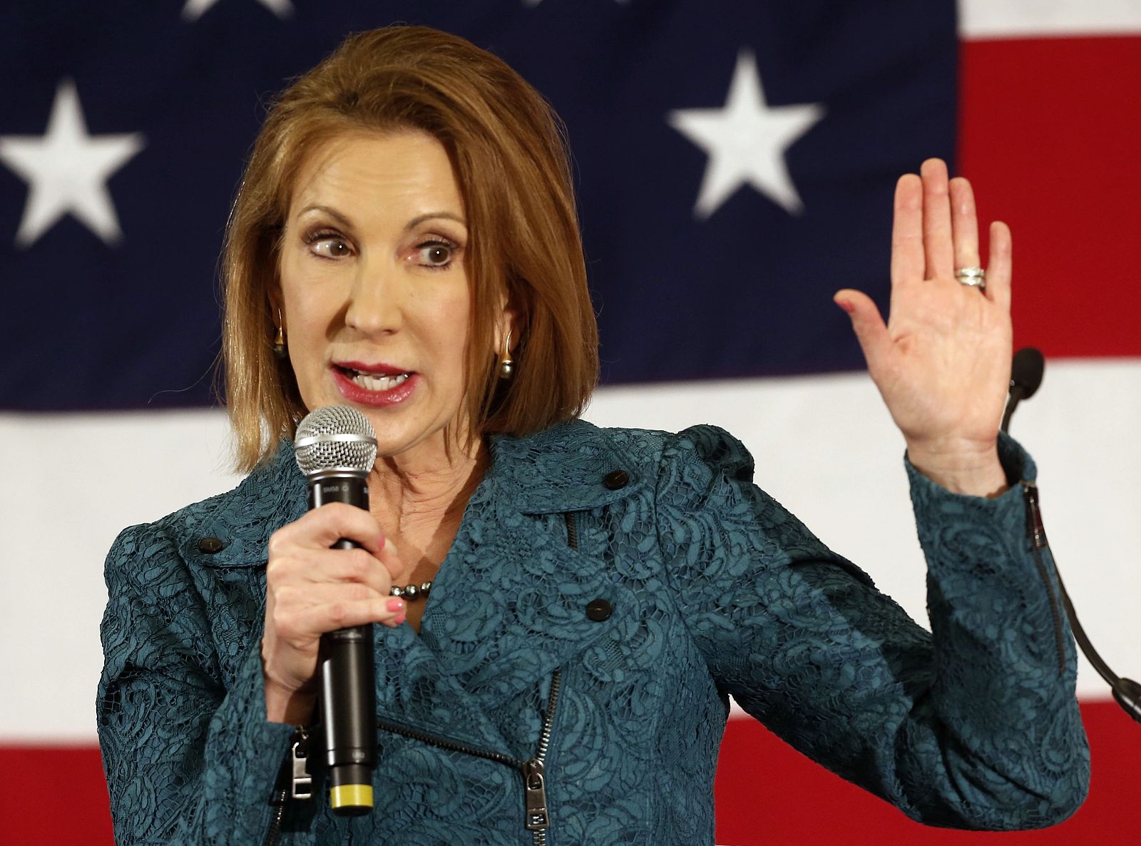 Carly Fiorina aspira a ser la candidata republicana a la Casa Blanca en 2016.