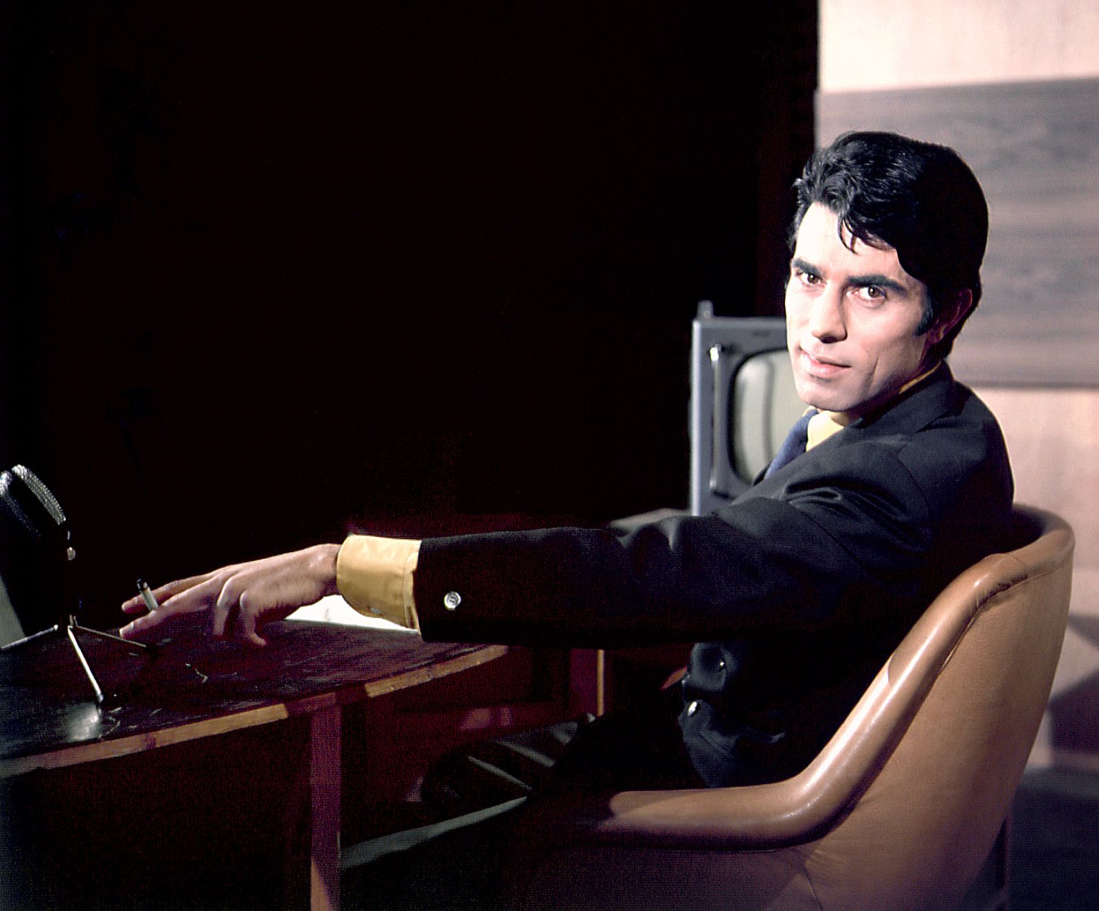 Jesús Hermida (1937-2015), una de las figuras más populares de TVE durante los años 60, 70 y 80.