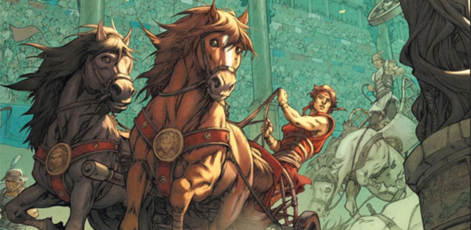 Fragmento de la portada de 'Gloria Victis' 