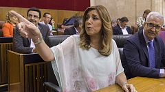 Toda la oposición vuelve a rechazar la investidura de Díaz como presidenta de Andalucía