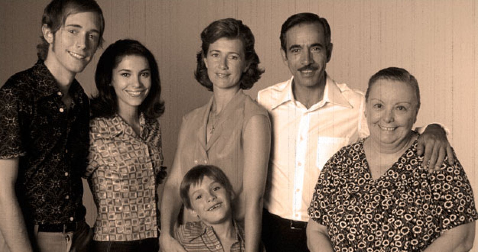 La familia Alcántara en los inicios de Cuéntame cómo pasó